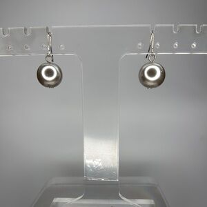 Minimalist Silver Dangle Earrings